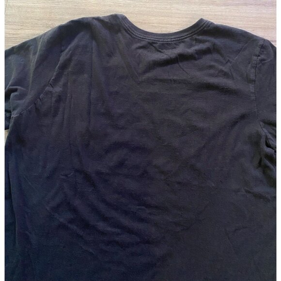 Savage Speed Nike Mens Activewear Short Sleeve T Shirt Black Crew Neck Dri Fit L - Picture 12 of 12